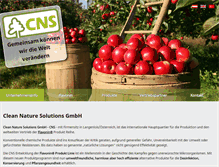 Tablet Screenshot of cns-world.com
